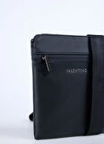Valentino Siyah Erkek Postacı Çantası COSMOS