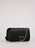 Valentino Siyah Kadın 14x8x25 cm Çapraz Çanta VBS8G609