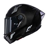 NOLAN X-804 RS ARGENTO  332 KARBON KAPALI KASK PARLAK