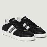 Erkek Sneaker ( Günlük) 19134/CP B BKKU Bikkembergs 64039996 SCARPA UOMO MICROFIBER Nero