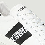 Erkek Sneaker ( Günlük) 19134/CP A BKKU Bikkembergs  64039996 SCARPA UOMO MICROFIBER Bianco