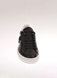 Roberto Cavalli Siyah Kadın Deri Sneaker 22402 D