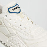 Erkek Sneaker ( Günlük) 27116/CP C BKKU Bikkembergs  64039996 Nappa White/Nappa Navy