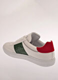 Roberto Cavalli Beyaz - Yeşil Erkek Sneaker 27784