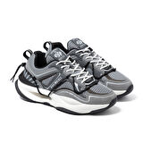 Erkek Sneaker ( Günlük) 29214/CP F BKKU  Bikkembergs SHOES Suede Grey/TECH Grey