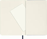 Moleskine Yumuşak Kapak Çizgisiz Defter Cep Boy 9x14 cm 192 Sayfa Safir Mavi