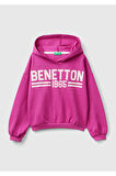 United Colors Of Benetton Kadın / Kız Pembe Sweatshırt (Model Kodu: 224A3J68C203Q )