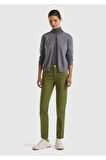 United Colors Of Benetton Kadın / Kız Kırmızı Pantolon (Model Kodu: 124A4Gd7Df061 )