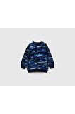 United Colors Of Benetton Bebek Yeşil Sweatshırt (Model Kodu: 124A3Kugg10Fb )