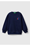 United Colors Of Benetton Erkek Lacivert Sweatshırt (Model Kodu: 224A3J70G10F0 )