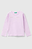 Kız Çocuk Uzun Kollu T-Shirt - Lila | 12-18AY