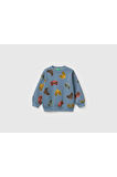 United Colors Of Benetton Erkek Antrasit Sweatshırt (Model Kodu: 3J4Eg10Gk )