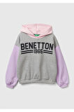 United Colors Of Benetton Kadın / Kız Kırmızı Sweatshırt (Model Kodu: 224A3J68C203Q )