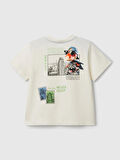 Benetton Erkek Çocuk Tokyo Tshirt 1-6 Yaş Ekru