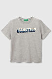 United Colors of Benetton Erkek Çocuk T shirt Gri 3I1XG10HT