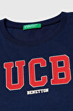 United Colors of Benetton Erkek Çocuk T shirt Lacivert 3I1XG10HT
