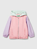 Benetton Kız Çocuk Renkli Yağmurluk 1-6 Yaş Pembe