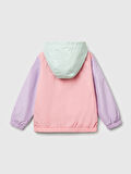 Benetton Kız Çocuk Renkli Yağmurluk 1-6 Yaş Pembe
