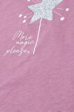 Kız Bebek Uzun T-Shirt - Mor | 12-18AY