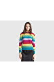 United Colors Of Benetton Kadın / Kız Kırmızı Kazak (Model Kodu: 103Me107E )
