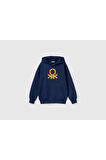 United Colors Of Benetton Erkek Lacivert Sweatshırt (Model Kodu: 3Eb5C203U )