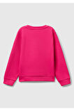 Benetton Kız Bebek Fuşya Sweatshırt