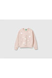 United Colors Of Benetton Kadın / Kız Pembe Sweatshırt (Model Kodu: 3J73C10M4 )