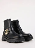 Just Cavalli Deri Siyah Kadın Bot 77RA3S95ZS984899