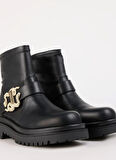 Just Cavalli Deri Siyah Kadın Bot 77RA3S95ZS984899