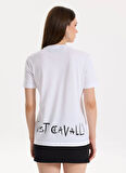 Just Cavalli Beyaz Kadın T-Shirt 78PAHT04