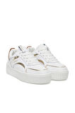 Kadın Jc Sneaker - Beyaz/Altın | 40