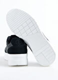 Siyah Kadın Deri Sneaker 78RA3ST3