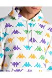 Kappa Authentic Squared Erkek Beyaz Sweatshirt