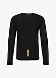EA7 Bisiklet Yaka Siyah Erkek T-Shirt 8NPT55PJM5Z