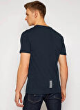 EA7 Bisiklet Yaka Lacivert Erkek T-Shirt 8NPT51PJM9Z