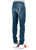 Bikkembergs Mavi Erkek Denim Pantolon C Q 101 1R
