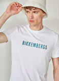 Bikkembergs Beyaz Erkek T-Shirt C 4 101 3H