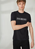Bikkembergs Siyah Erkek T-Shirt C 4 101 2S