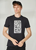 Bikkembergs Siyah Erkek T-Shirt C 4 101 2V