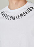 Bikkembergs Beyaz Erkek T-Shirt C 4 149 01