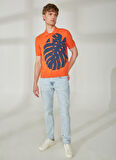Bikkembergs Turuncu Erkek Polo T-Shirt C S P50 10