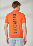 Bikkembergs Turuncu Erkek Polo T-Shirt C S P50 10