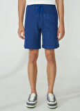 Bikkembergs Mavi Erkek Sweat Şort C 1 303 01
