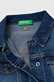 United Colors Of Benetton Kız Çocuk Kot Ceket 2PORCN061