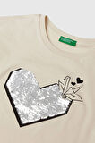 United Colors Of Benetton Kız Çocuk T Shirt 3I1XC10NY