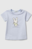 United Colors of Benetton Erkek Bebek T shirt A.Mavi 3I9WA1062