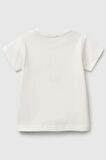 United Colors of Benetton Erkek Bebek T shirt Beyaz 3I9WA1062