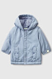United Colors of Benetton Erkek Bebek 2TMRAN00T-25K Yağmurluk Mavi