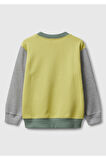 Benetton Erkek Bebek Sarı Sweatshırt