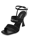 Valentino Siyah Kadın Topuklu Sandalet 91D2540STN